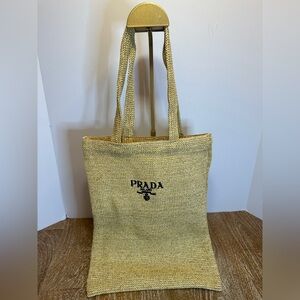 Prada Gold Tote Bag NWOT